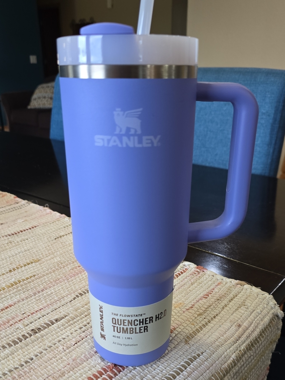 Stanley Periwinkle Purple Insulated Quencher Tumbler with Handle